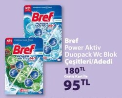 Bref Power Aktiv Duopack Wc Blok Çeşitleri/Adedi