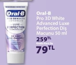 Oral-B Pro 3D White Advanced Luxe Perfection Diş Macunu 50 ml