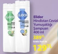 Elidor Hindistan Cevizi Yumuşaklığı Şampuan 400 ml