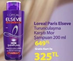 Loreal Paris Elseve Turunculaşma Karşıtı Mor Şampuan 200 ml