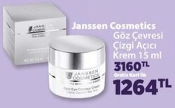 Janssen Cosmetics Göz Çevresi Çizgi Açıcı Krem 15 ml