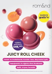 Rom&nd Juicy Roll Cheek Çeşitleri