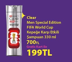 Clear Men Special Edition Fifa World Cup Kepeğe Karşı Etkili Şampuan 330 ml
