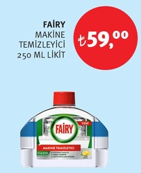 Fairy Makine Temizleyici 250 ml Likit 