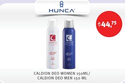 Hunca Caldion Deo Women/Men 150 ml