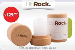 BioRock Crystal Deodorant Stick 120 gr