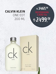 Calvin Klein Ck One EDT 200 ml Parfüm