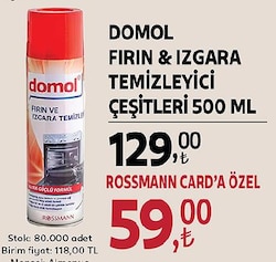 Domol 500 ml Fırın ve Izgara Temizleyici