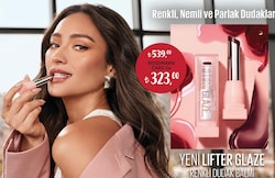 Maybelline New York Lifter Glaze Shea Yağı ve Hyalüronik Asit içeren Dudak Nemlendirici