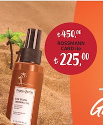 Maru.Derm Sun Glow 100 ml Bronzlaştırıcı Yağ