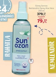 Sun Ozon Güneş Sonrası Sprey Aloe Vera 200 ml