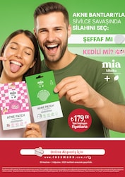 Mia Klinika Sivilce Karşıtı Kedili Akne Bandı 20 Adet