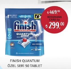 Finish Quantum Bulaşık Makinesi Tableti 50'li