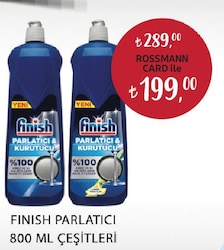Finish 800 ml Bulaşık Makinesi Parlatıcısı