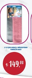 My Clean 2'li Çok Amaçlı Mikrofiber Temizlik Bezi 