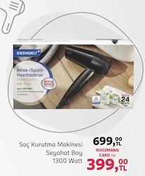 Ideenwelt Best Basics 1300 W Saç Kurutma Makinesi