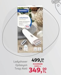Ideenwelt Ladyshaver Epilasyon Tıraşı Aleti