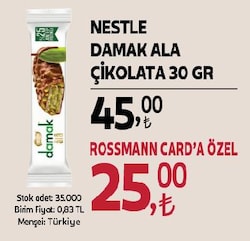 Nestle Damak Ala Gofret 30 gr