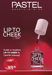 Pastel Lip To Cheek Tint Ruj ve Allık