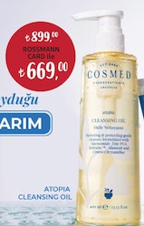 Cosmed Atopia Cleansing Oil