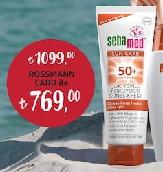 Sebamed Çok Yönlü Koruyucu Güneş Kremi SPF50+