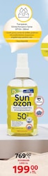 Sun Ozon Transparan 50 Faktör Güneş Spreyi 200 ml