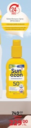 Sun Ozon Klasik 50 Faktör Güneş Spreyi 200 ml