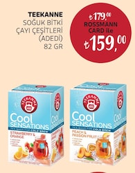 Teekanne Soğuk Bitki Çayı Çeşitleri 82 gr 