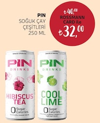 Pin 250 ml Vitaminli Soğuk Çay