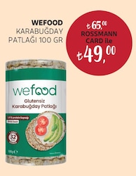 Wefood Glutensiz Karabuğday Patlağı 100 gr
