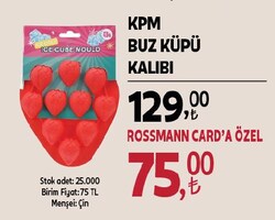 Kpm Buz Küpü Kalıbı