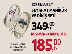 Ideenwelt Seyahat Manikür ve Dikiş Seti