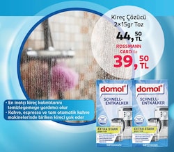 Domol 2'li Toz Kireç Çözücü