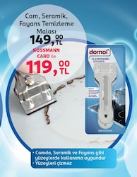 Domol Cam Seramik ve Fayans Temizleme Malası