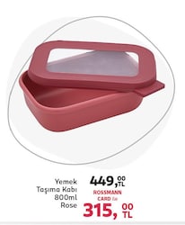 Ideenwelt Mepal Yemek Taşıma Kabı Rose 800 ml