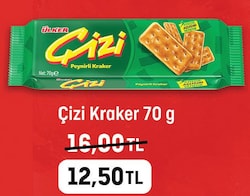 Ülker Çizi Peynirli 70 gr Kraker