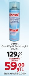 Domol Top Cleaner 500 ml Parlak Yüzey ve Cam Temizleme Köpüğü