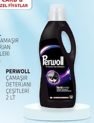 Perwoll Çamaşır Deterjanı Çeşitleri 2 lt