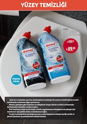Domol Ekstra Güçlü Yoğun Kıvamlı Okyanus Kokulu 750 ml Tuvalet Temizleyici Jel