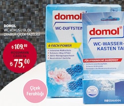 Domol Çiçek Ferahlığı Klozet Bloğu