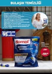 Domol All in One Bulaşık Makinesi Tableti 30'lu