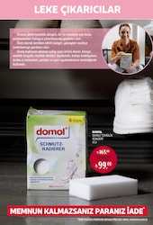 Domol 6'lı Paket Sihirli Temizlik Süngeri