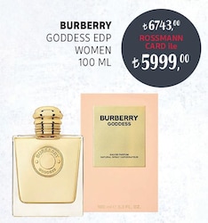 Burberry Goddess EDP 100 ml Kadın Parfüm