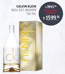 Calvin Klein IN2U EDT 150 ml Kadın Parfüm