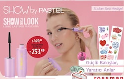 Show By Pastel Show Your Look 24H Long Lasting Volume Extra Siyah Maskara