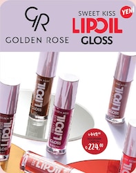 Golden Rose Sweet Kiss Lip Oil Dudak Parlatıcısı