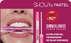 Show By Pastel Show Your Lumos Clear Gloss Dudak Parlatıcısı