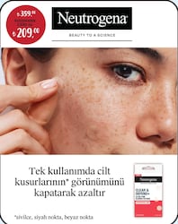 Neutrogena Clear & Defend Ultra Thin Blemish 24'lü Hidrokolloid Bant