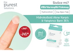 The Purest Solutions Hidrokolloid Bandı 36 Adet