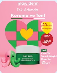 Maru.Derm Cica Cilt Tonu Eşitleyici Krem